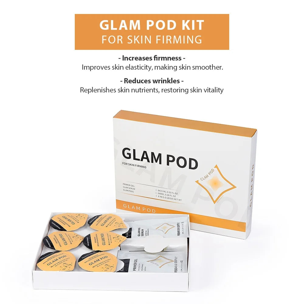Glam Pod For Aqua Facial Machine CO2 Pods For Bubble Facial Beauty Machine Bubble Skin Care Revive Pods co2 Capsule Gels