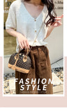 Fashion Handbag Women's Crossbody Bag Advanced Simple Single Shoulder Crossbody Bag Portable Large Capacity Bag