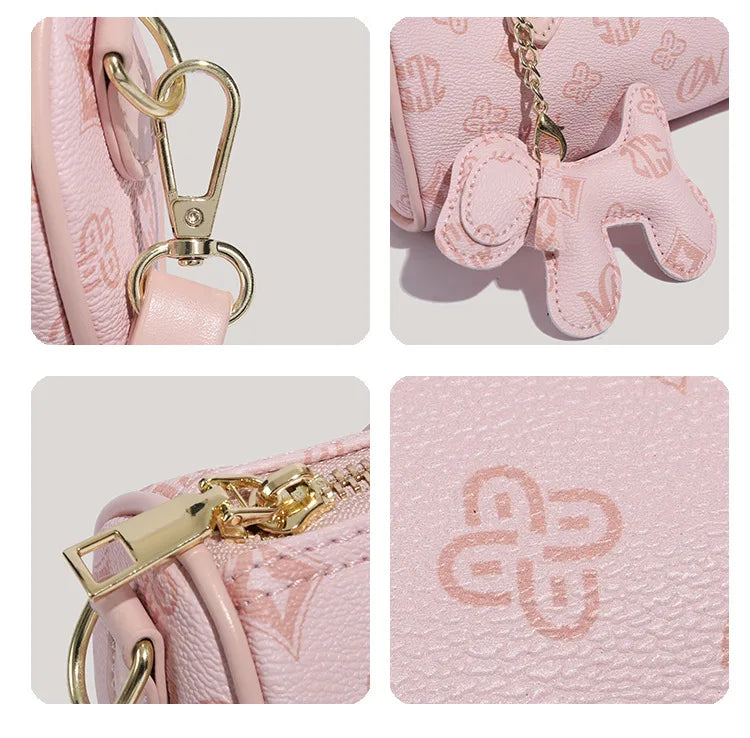 Summer High-end Fashion Hand-held Pillow Bag, New Versatile Single Shoulder Crossbody Bag for Women 2025
