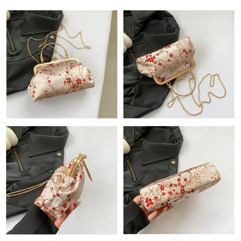 Fashion Korean Shoulder Bag Temperament Gentle Messenger Bag Popular Trendy Commuting Bag Women