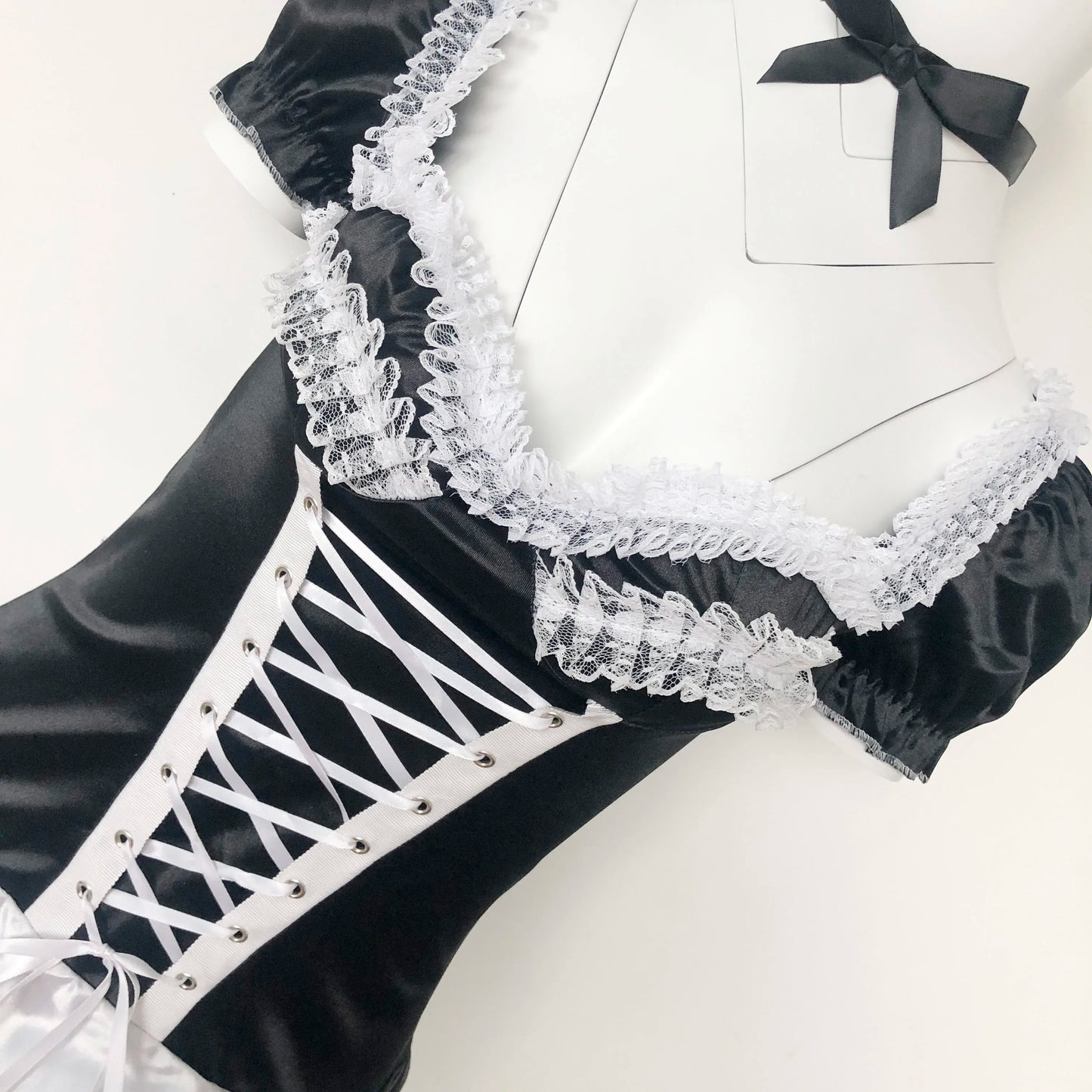 Halloween Costumes for Women's Sexy Cosplay Lingerie Exotic French Anime Maid Costume Dress S-6XL