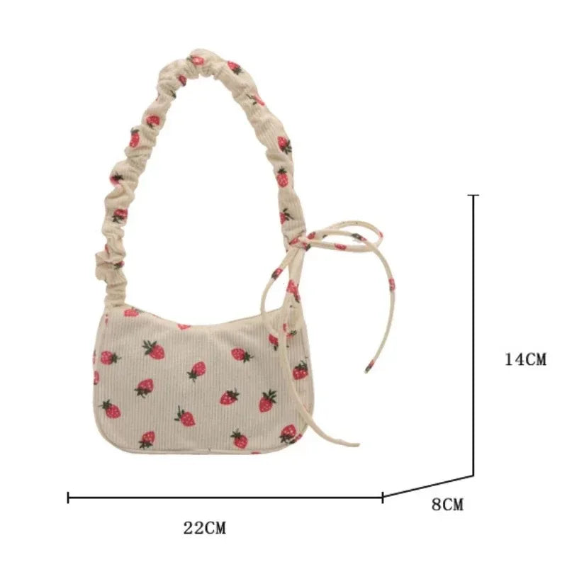 Women Nylon Crossbody Bag Fashion Casual Shoulder Bag for Girls Students Lightweight Portable Underarm Purse Handbag