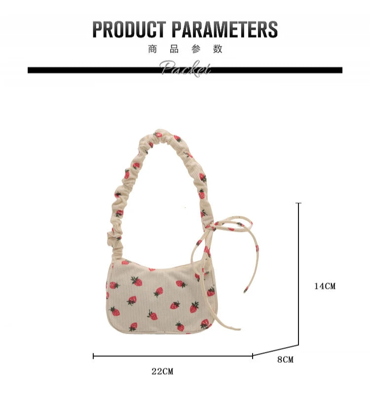 Women Nylon Crossbody Bag Fashion Casual Shoulder Bag for Girls Students Lightweight Portable Underarm Purse Handbag