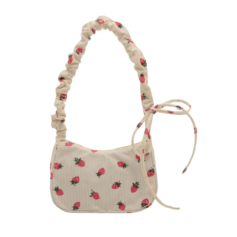 Women Nylon Crossbody Bag Fashion Casual Shoulder Bag for Girls Students Lightweight Portable Underarm Purse Handbag