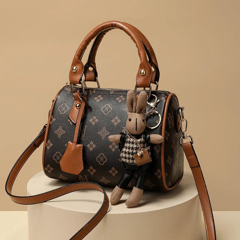 High-End Bags for Women for All Seasons, Fashionable Hand-Held Lock Buckle Women's Bags, Small Square Bags, New Styles, Versatil