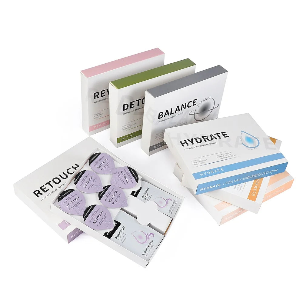 Glam Pod For Aqua Facial Machine CO2 Pods For Bubble Facial Beauty Machine Bubble Skin Care Revive Pods co2 Capsule Gels