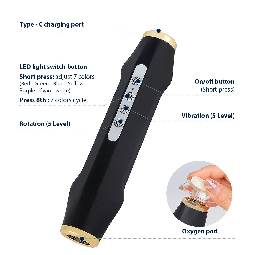 Glam Pod For Aqua Facial Machine CO2 Pods For Bubble Facial Beauty Machine Bubble Skin Care Revive Pods co2 Capsule Gels