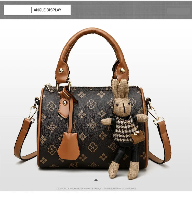 High-End Bags for Women for All Seasons, Fashionable Hand-Held Lock Buckle Women's Bags, Small Square Bags, New Styles, Versatil