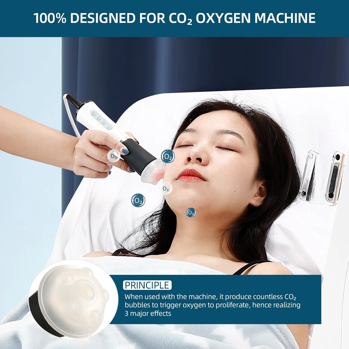 Glam Pod For Aqua Facial Machine CO2 Pods For Bubble Facial Beauty Machine Bubble Skin Care Revive Pods co2 Capsule Gels