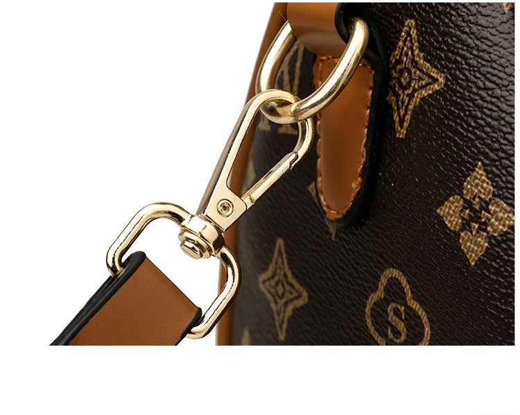 High-End Bags for Women for All Seasons, Fashionable Hand-Held Lock Buckle Women's Bags, Small Square Bags, New Styles, Versatil
