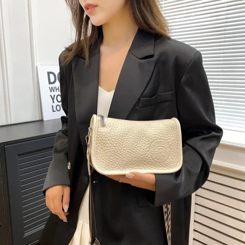 Two Layers Women's Printed Leather Small Shoulder Phone Bags Ladies Handbags Crossbody Bag High Quality Messenger Bag Sac A Main