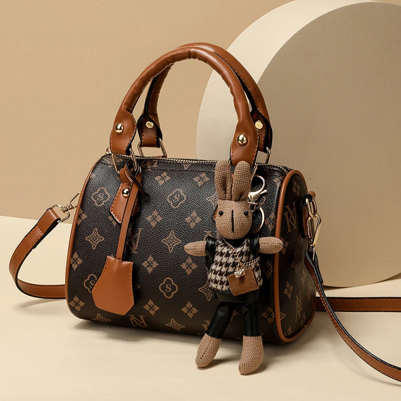 High-End Bags for Women for All Seasons, Fashionable Hand-Held Lock Buckle Women's Bags, Small Square Bags, New Styles, Versatil