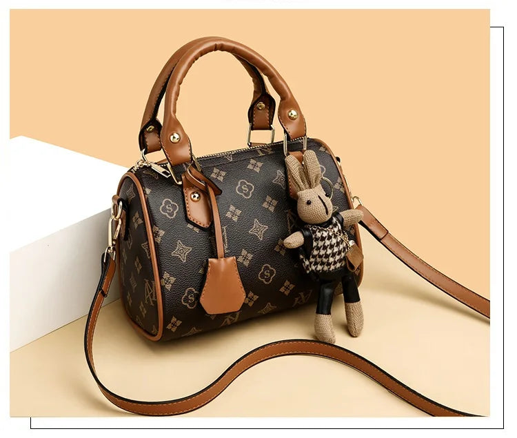 High-End Bags for Women for All Seasons, Fashionable Hand-Held Lock Buckle Women's Bags, Small Square Bags, New Styles, Versatil