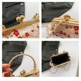 Fashion Korean Shoulder Bag Temperament Gentle Messenger Bag Popular Trendy Commuting Bag Women