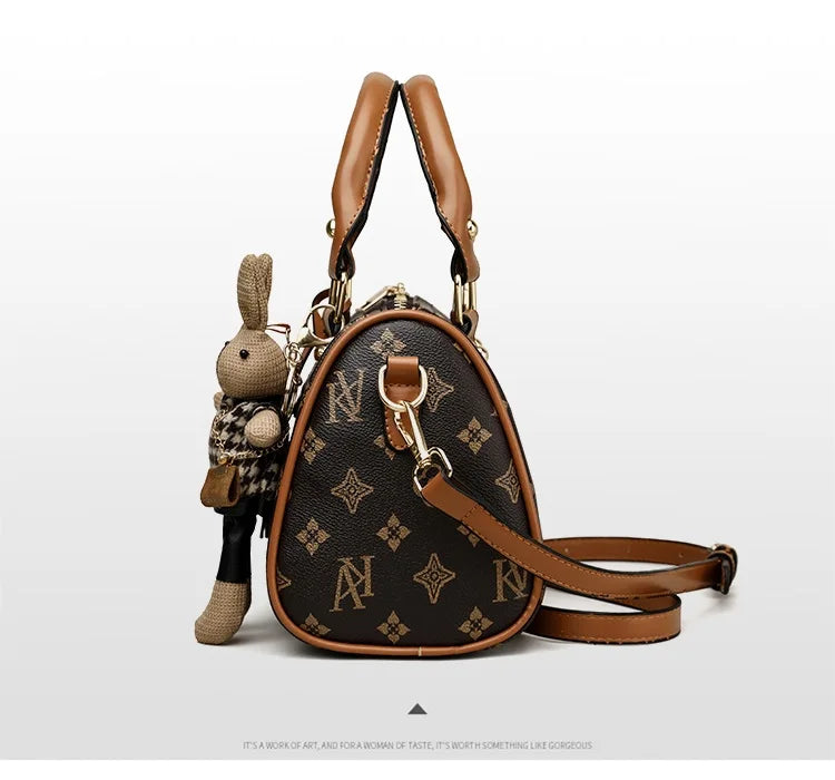High-End Bags for Women for All Seasons, Fashionable Hand-Held Lock Buckle Women's Bags, Small Square Bags, New Styles, Versatil