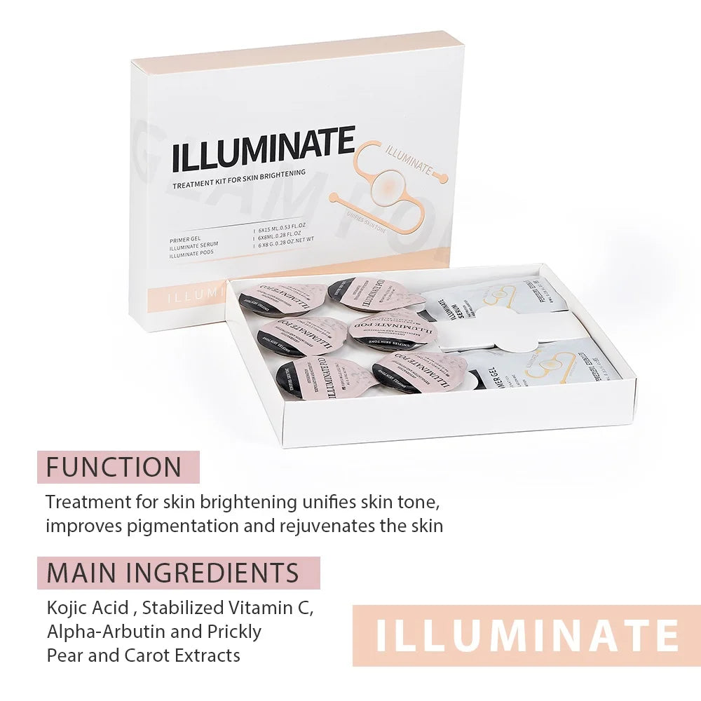 Glam Pod For Aqua Facial Machine CO2 Pods For Bubble Facial Beauty Machine Bubble Skin Care Revive Pods co2 Capsule Gels