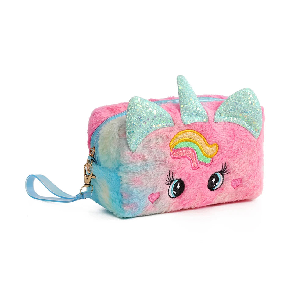 Large Capacity Pencil Bag Aesthetic School Cases Girl Kawaii Stationery Holder Bag Children Pen Case Students School Supplies