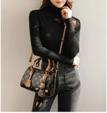 High-End Bags for Women for All Seasons, Fashionable Hand-Held Lock Buckle Women's Bags, Small Square Bags, New Styles, Versatil