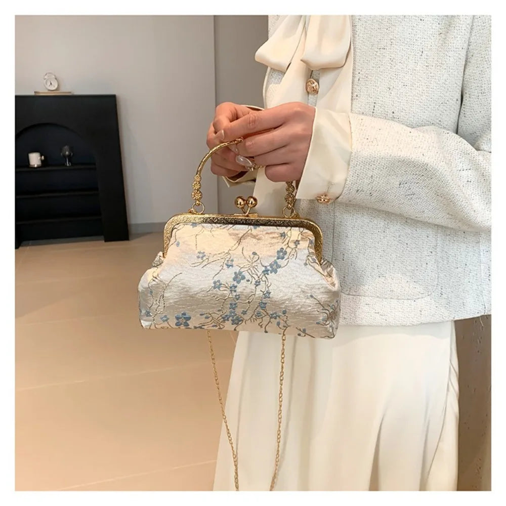 Fashion Korean Shoulder Bag Temperament Gentle Messenger Bag Popular Trendy Commuting Bag Women