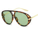 Leopard Print Dark Green